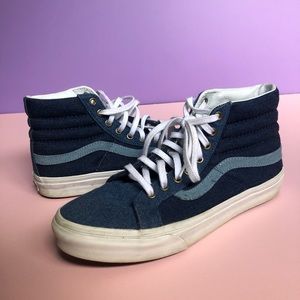 Denim High Top Vans